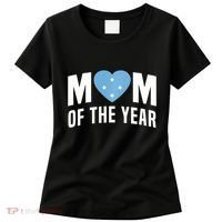 Micronesian Mom Of The Year Cute Micronesia Flag Heart Women's T-Shirt thumb 0