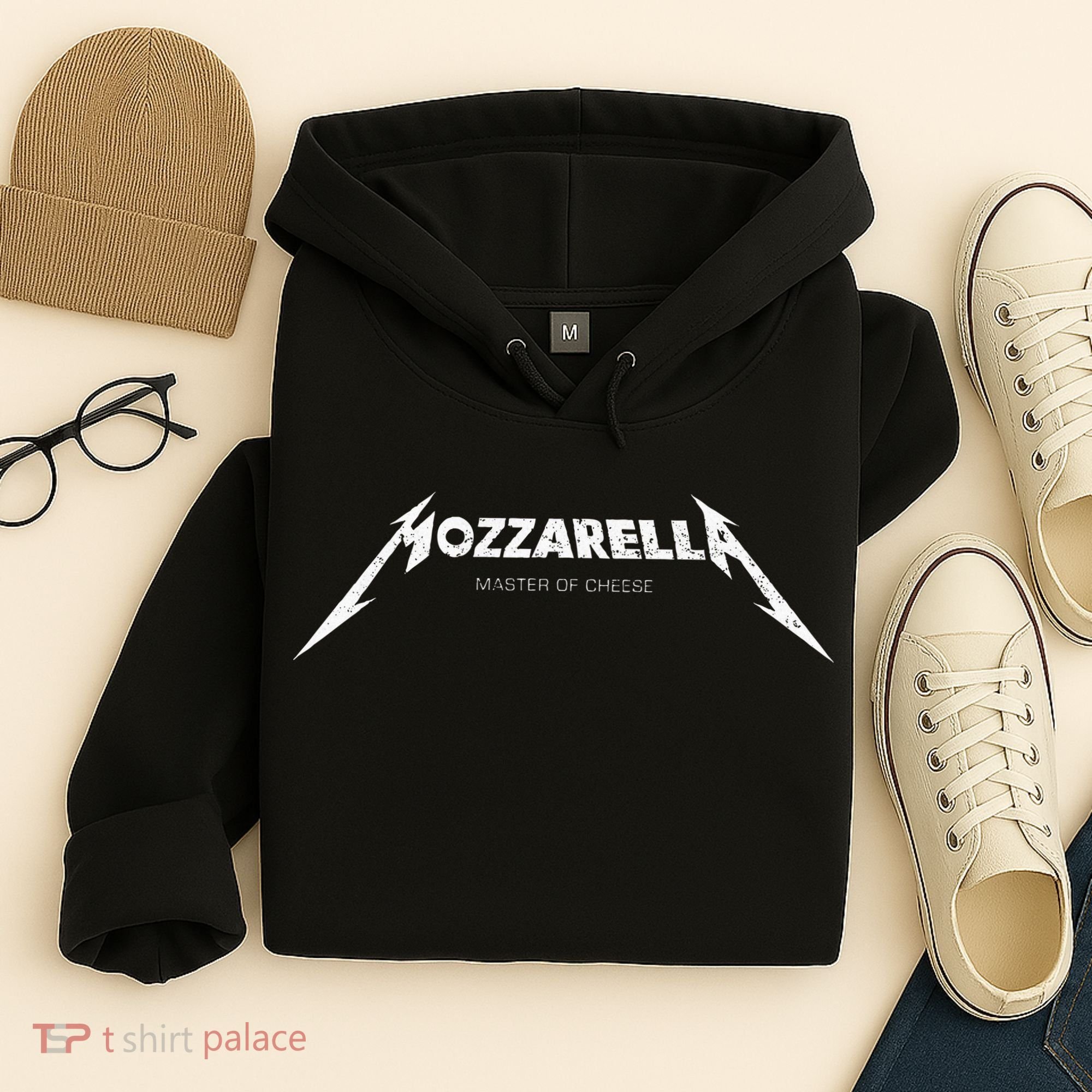 Mozzarella Masters Of Cheese Foodie Chef Baker Cook Hoodie