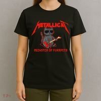 Metallicat Meowster Of Purrpets Funny Cat T-Shirt thumb 4