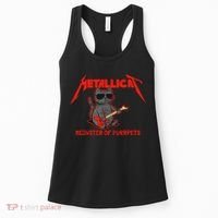 Metallicat Meowster Of Purrpets Funny Cat Women's Tank Top thumb 0