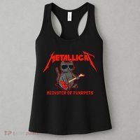 Metallicat Meowster Of Purrpets Funny Cat Women's Tank Top thumb 3