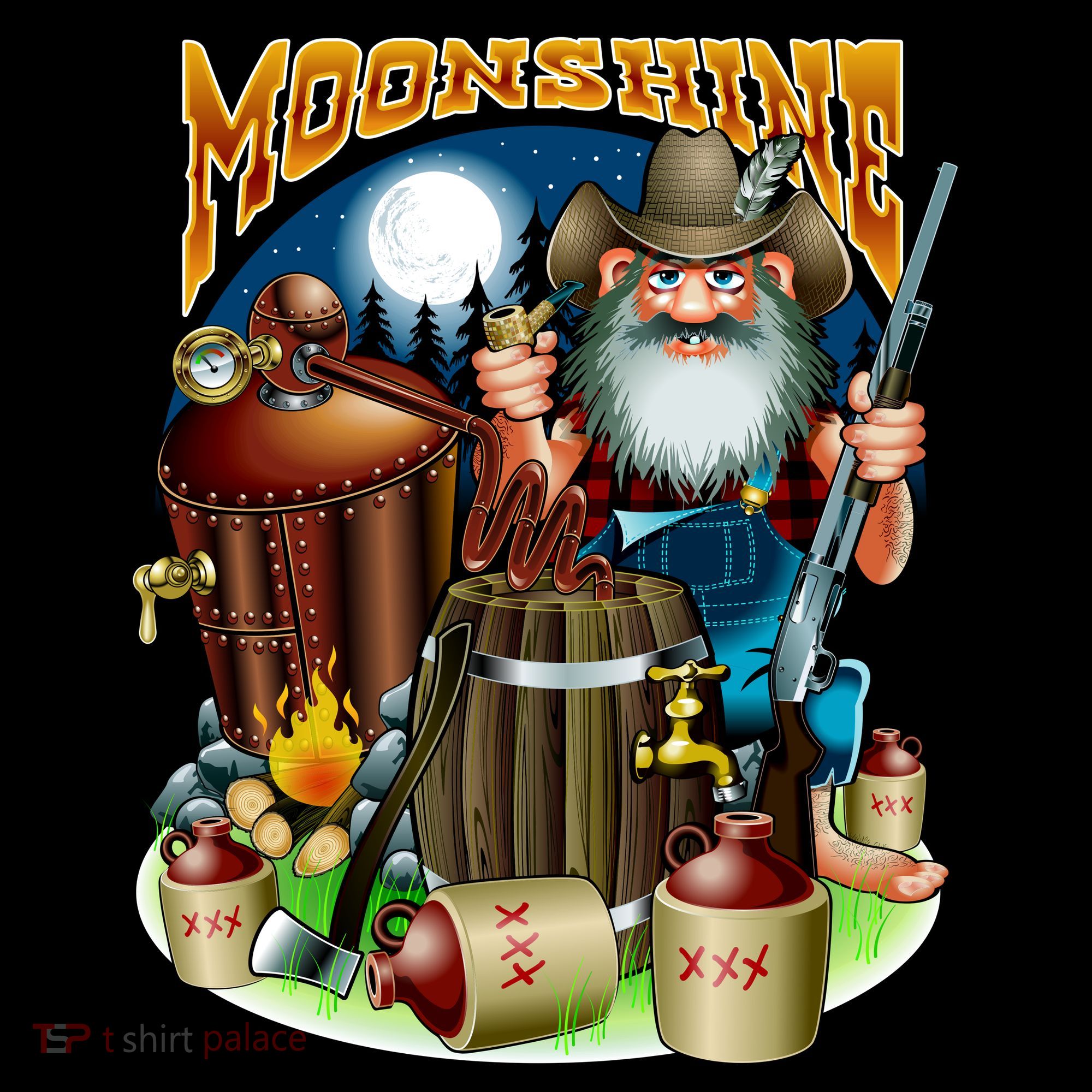 Moonshine Pajama Set