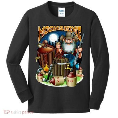 Moonshine Kids Long Sleeve Shirt