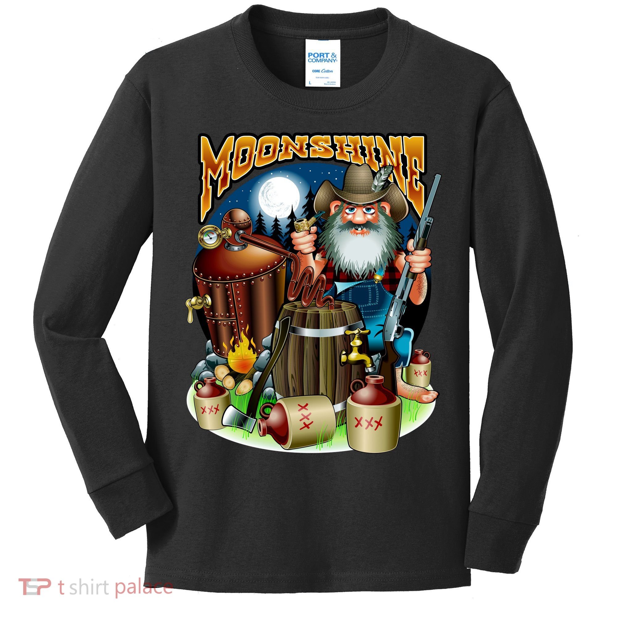 Moonshine Kids Long Sleeve Shirt