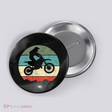 Motocross Button