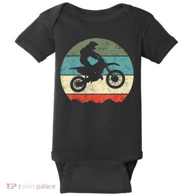 Motocross Baby Bodysuit
