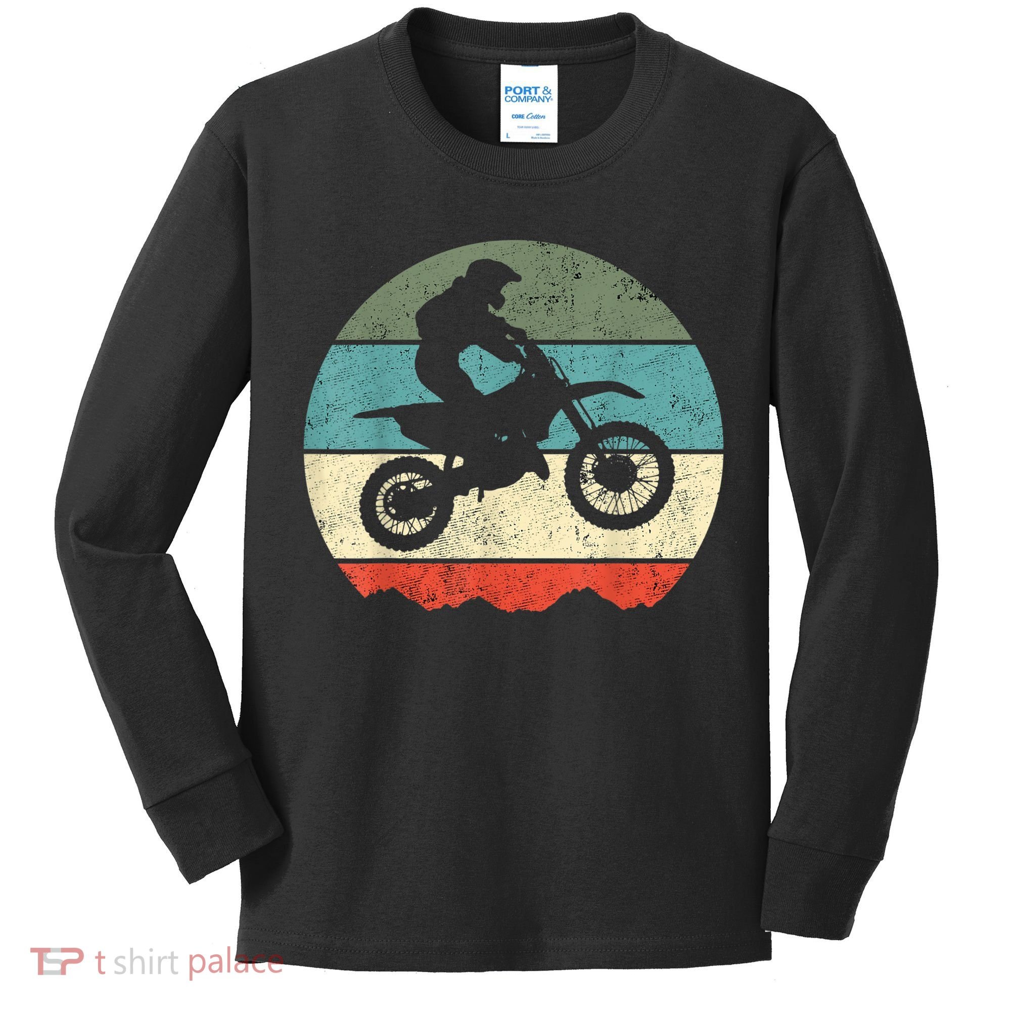 Motocross Kids Long Sleeve Shirt