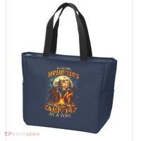 Making Memories One Campfire At A Time Bigfoot Camping Tote Bag thumb 3