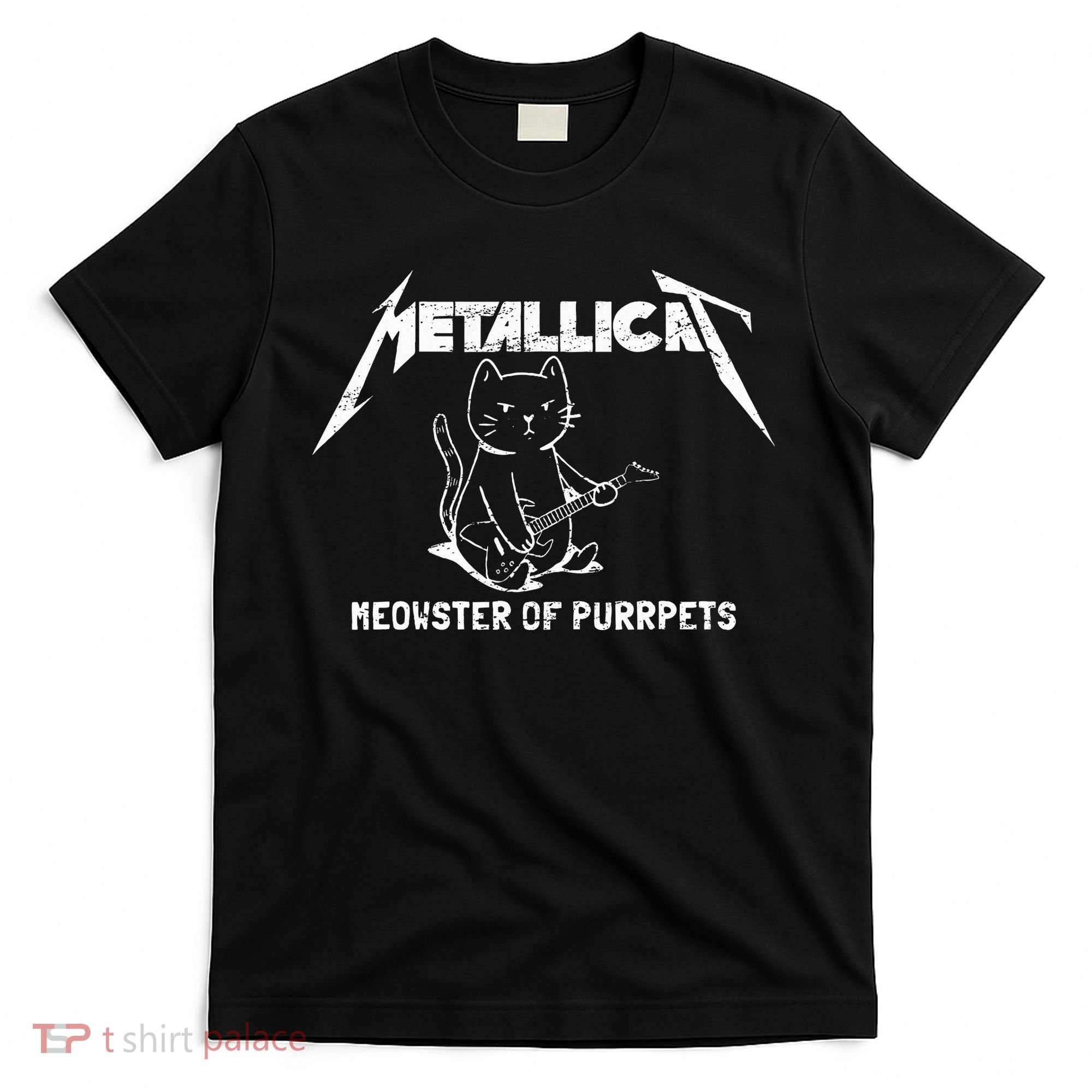 Metallicat Meowster Of Purrpets Funny Cat T-Shirt