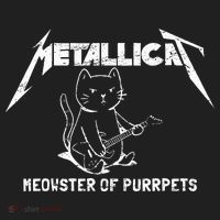 Metallicat Meowster Of Purrpets Funny Cat Beanie thumb 2
