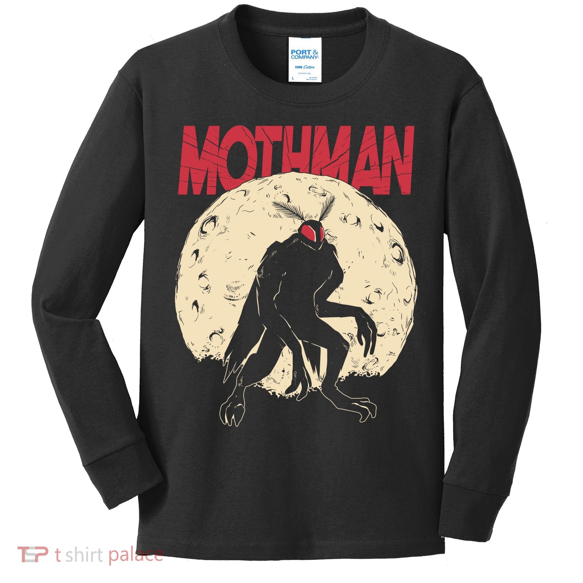 Mothman Kids Long Sleeve Shirt