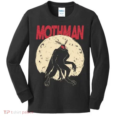 Mothman Kids Long Sleeve Shirt