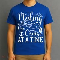 Making Memories One Cruise At A Time Family Cruise Meaningful Gift T-Shirt thumb 3