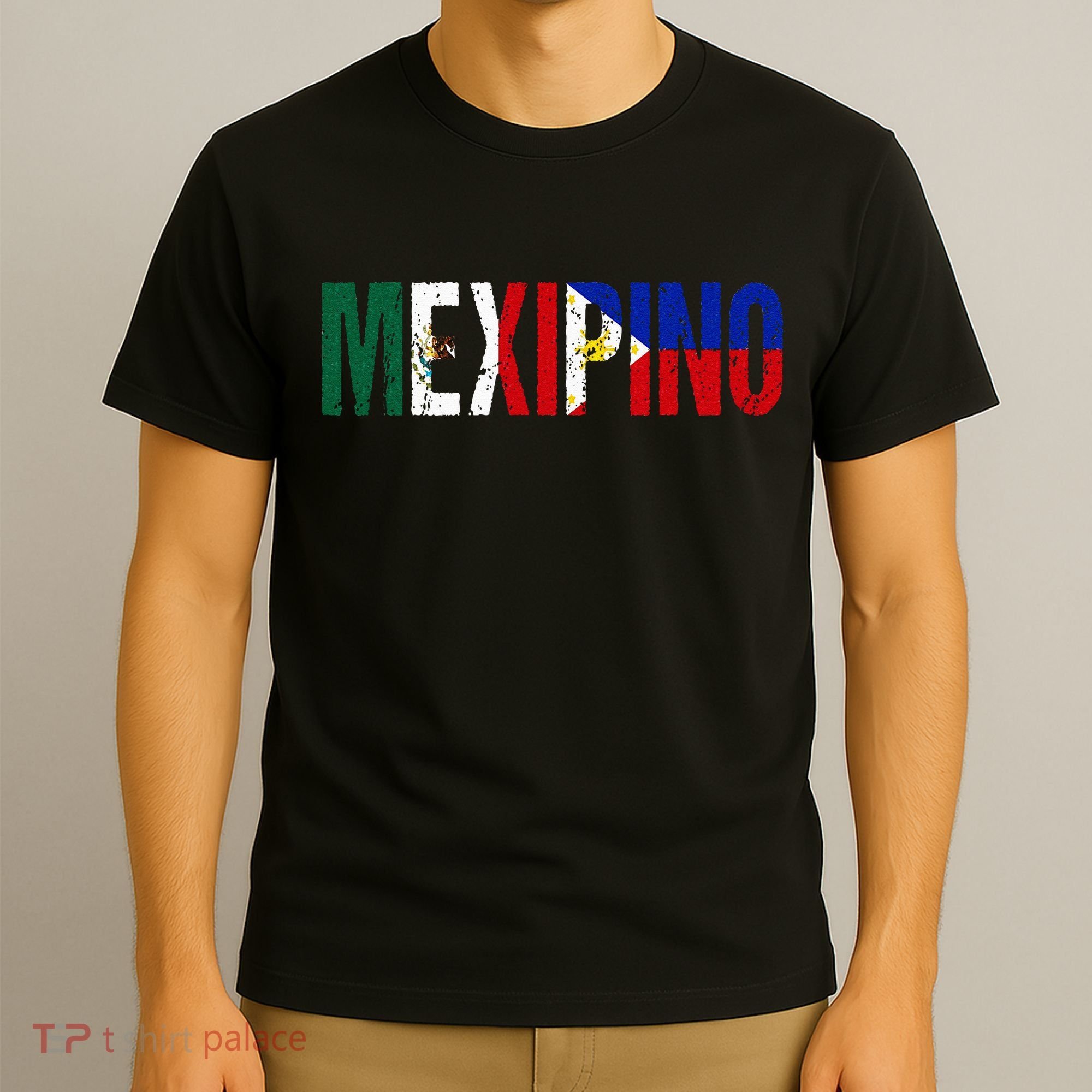 Mexipino Mexico Philippines Flag Ancestery Filipino Mexican T-Shirt