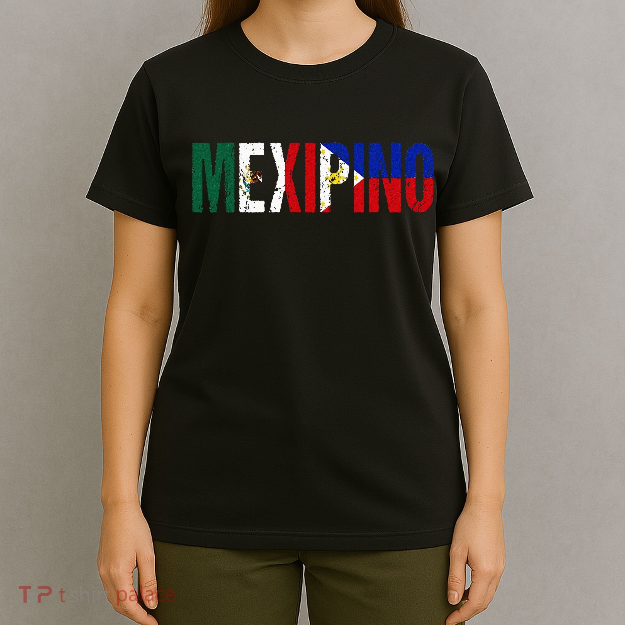 Mexipino Mexico Philippines Flag Ancestery Filipino Mexican T-Shirt