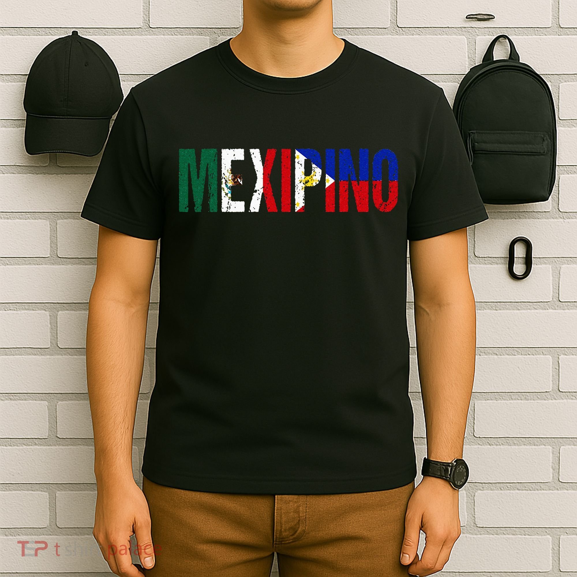 Mexipino Mexico Philippines Flag Ancestery Filipino Mexican T-Shirt