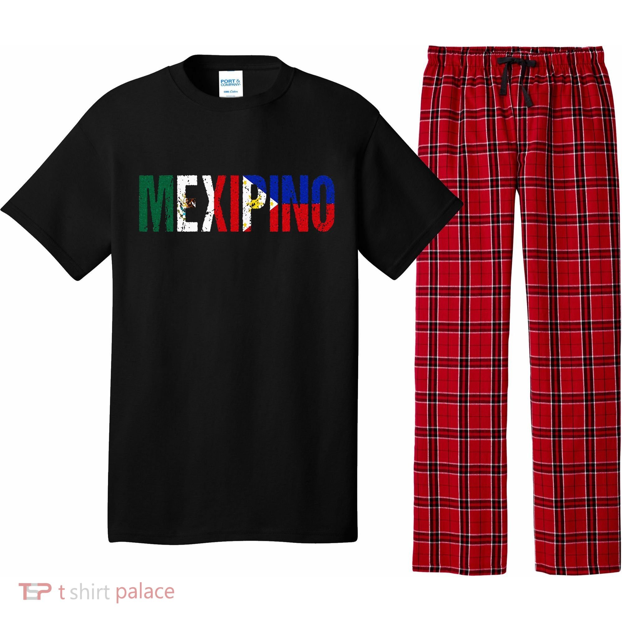 Mexipino Mexico Philippines Flag Ancestery Filipino Mexican Pajama Set