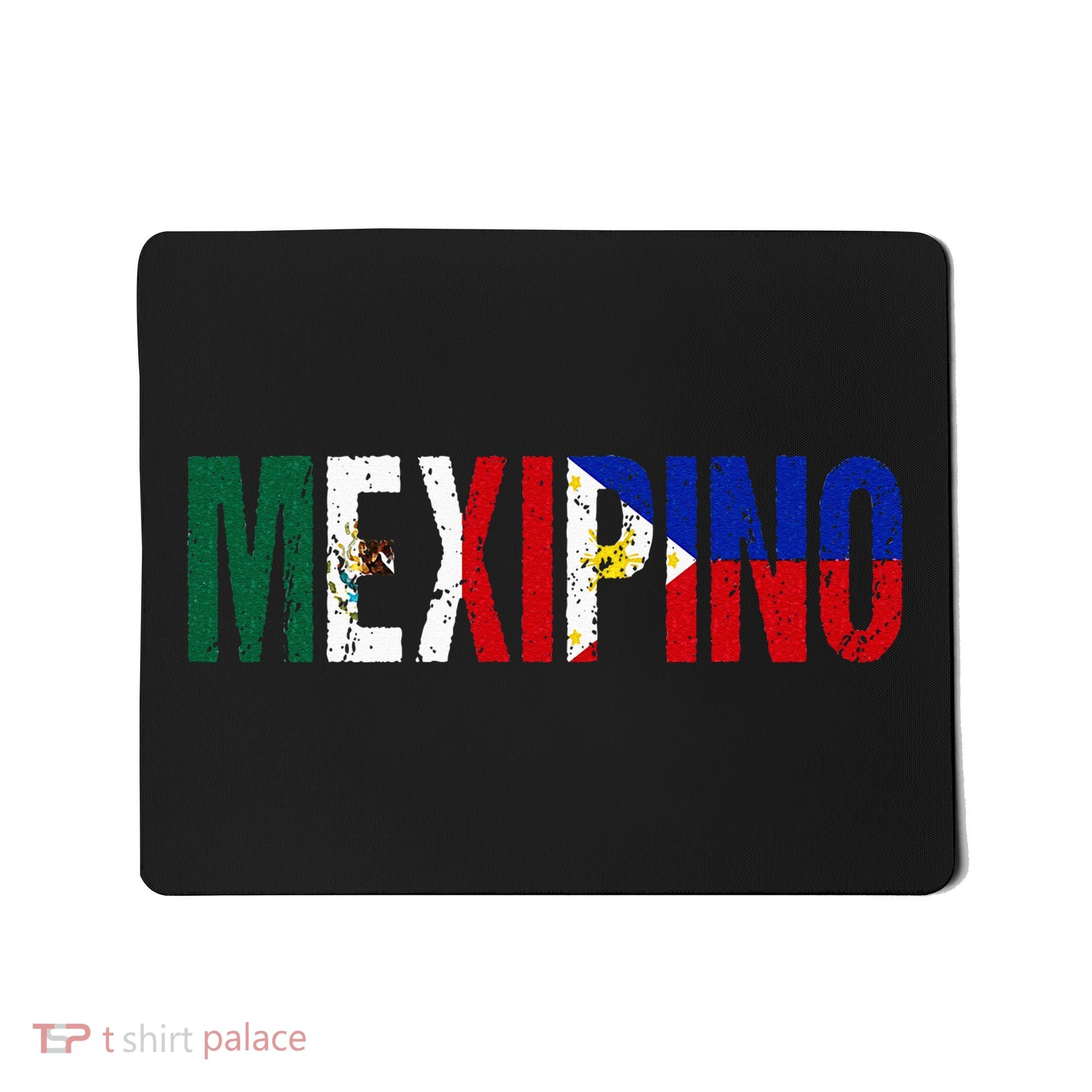 Mexipino Mexico Philippines Flag Ancestery Filipino Mexican Mousepad