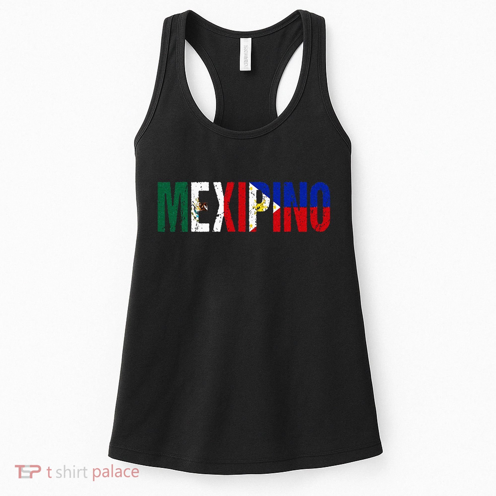 Mexipino Mexico Philippines Flag Ancestery Filipino Mexican Women's Tank Top