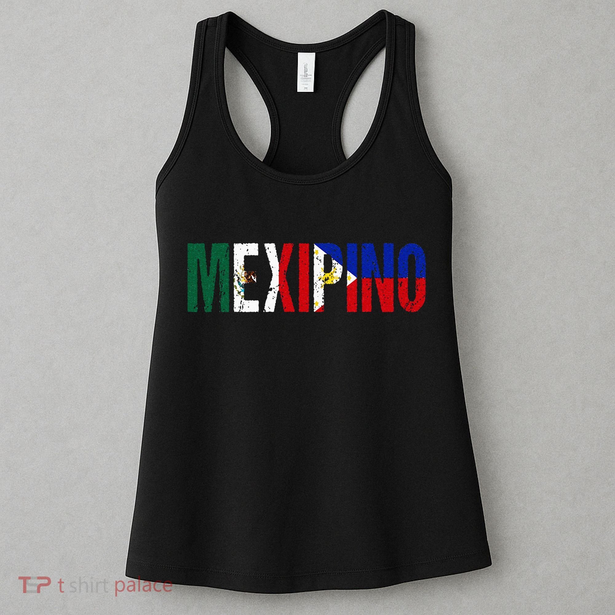 Mexipino Mexico Philippines Flag Ancestery Filipino Mexican Women's Tank Top