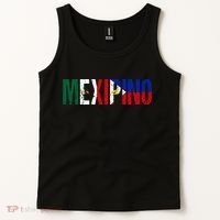 Mexipino Mexico Philippines Flag Ancestery Filipino Mexican Tank Top thumb 2