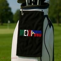 Mexipino Mexico Philippines Flag Ancestery Filipino Mexican Golf Towel thumb 2