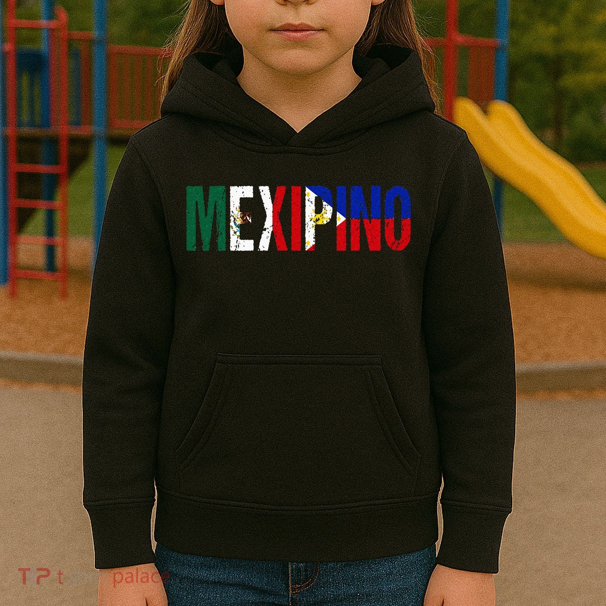 Mexipino Mexico Philippines Flag Ancestery Filipino Mexican Kids Hoodie