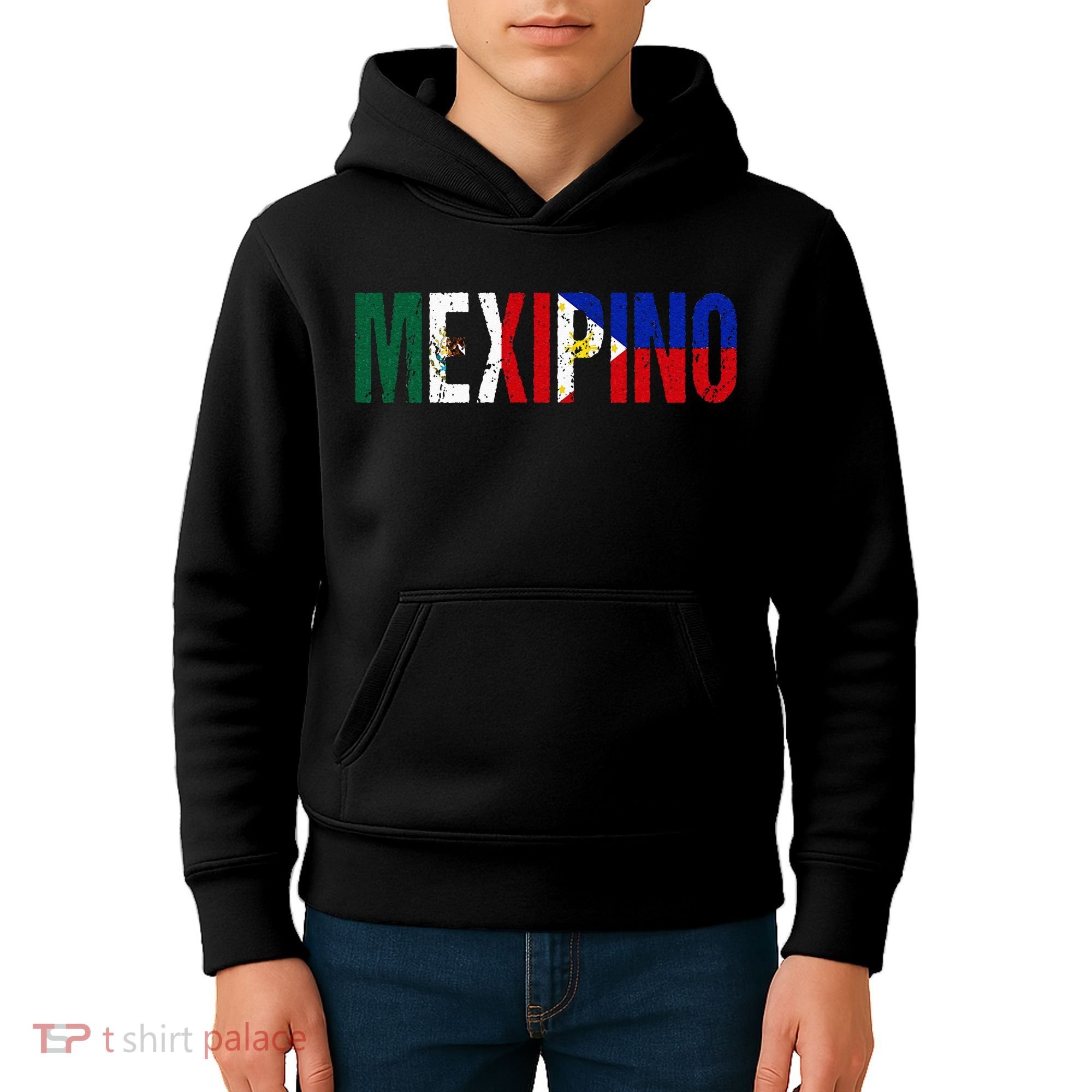 Mexipino Mexico Philippines Flag Ancestery Filipino Mexican Kids Hoodie