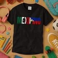 Mexipino Mexico Philippines Flag Ancestery Filipino Mexican Kids T-Shirt thumb 3