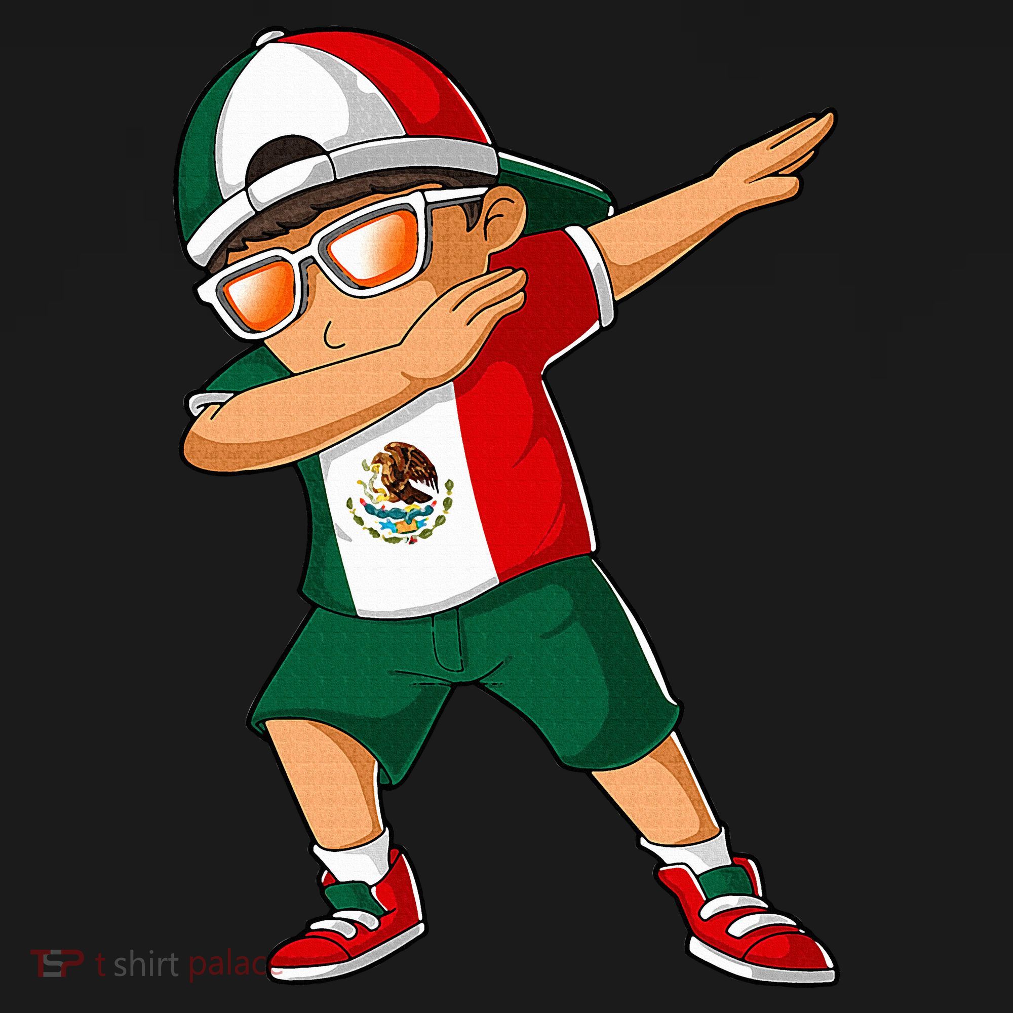 Mexican Mexico Patriotism Roots Heritage T-Shirt