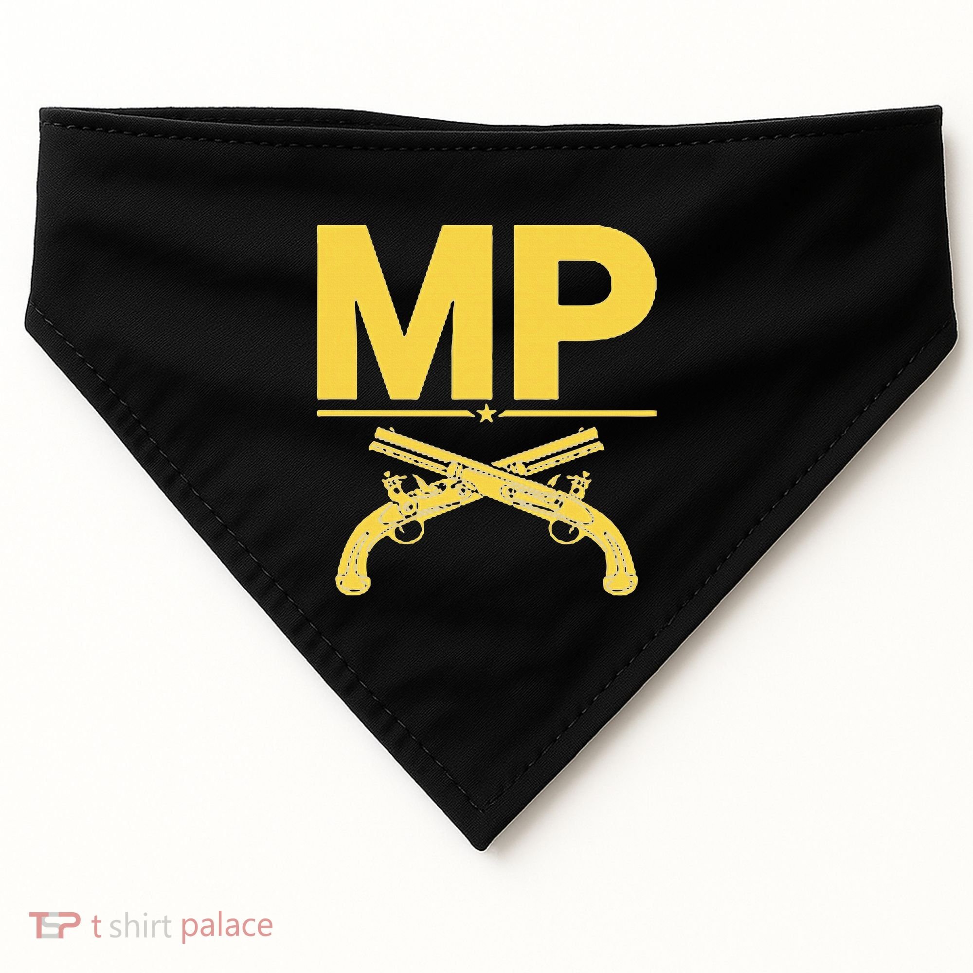 Mp Military Police Corps USA-Made Doggie Bandana
