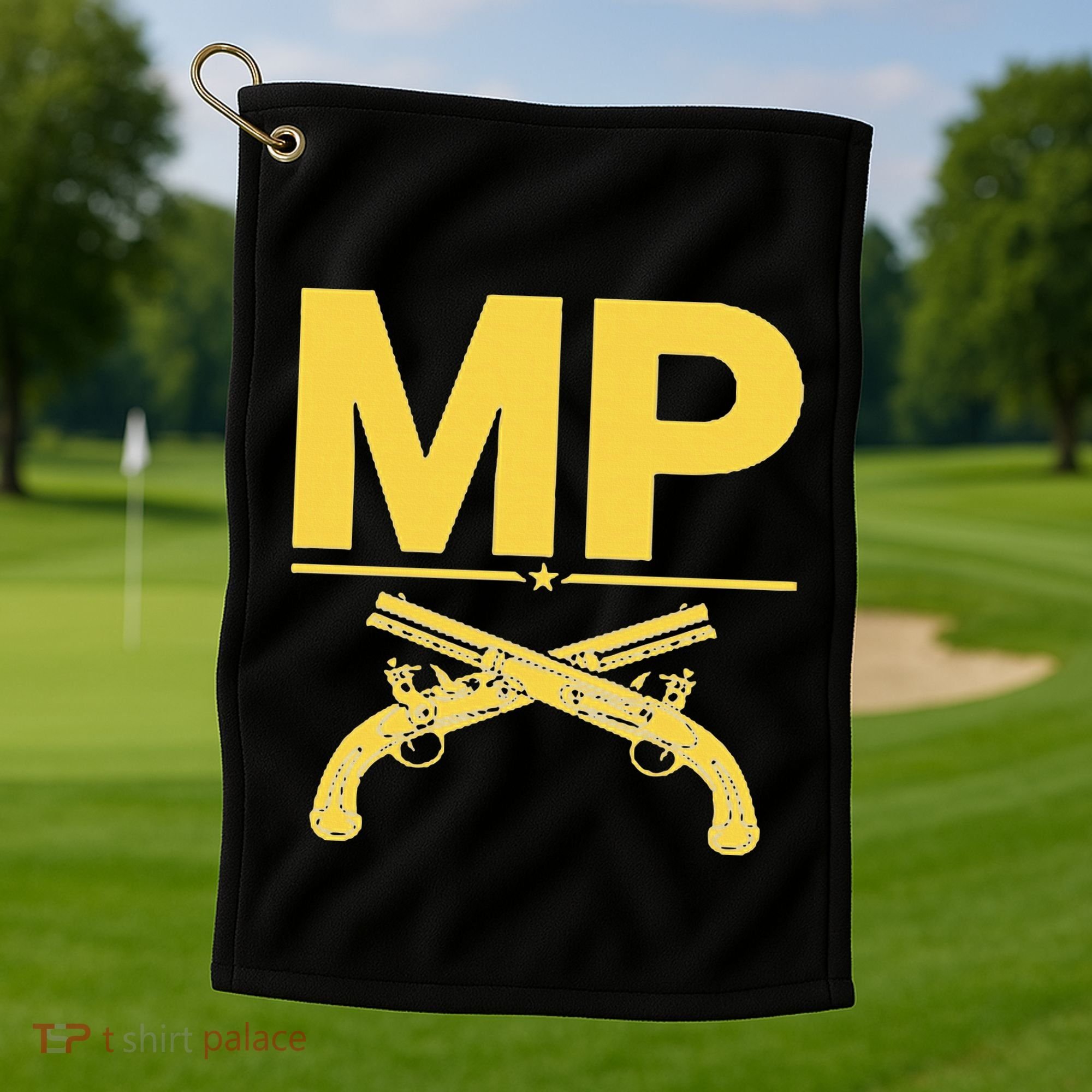 Mp Military Police Corps Golf Towel