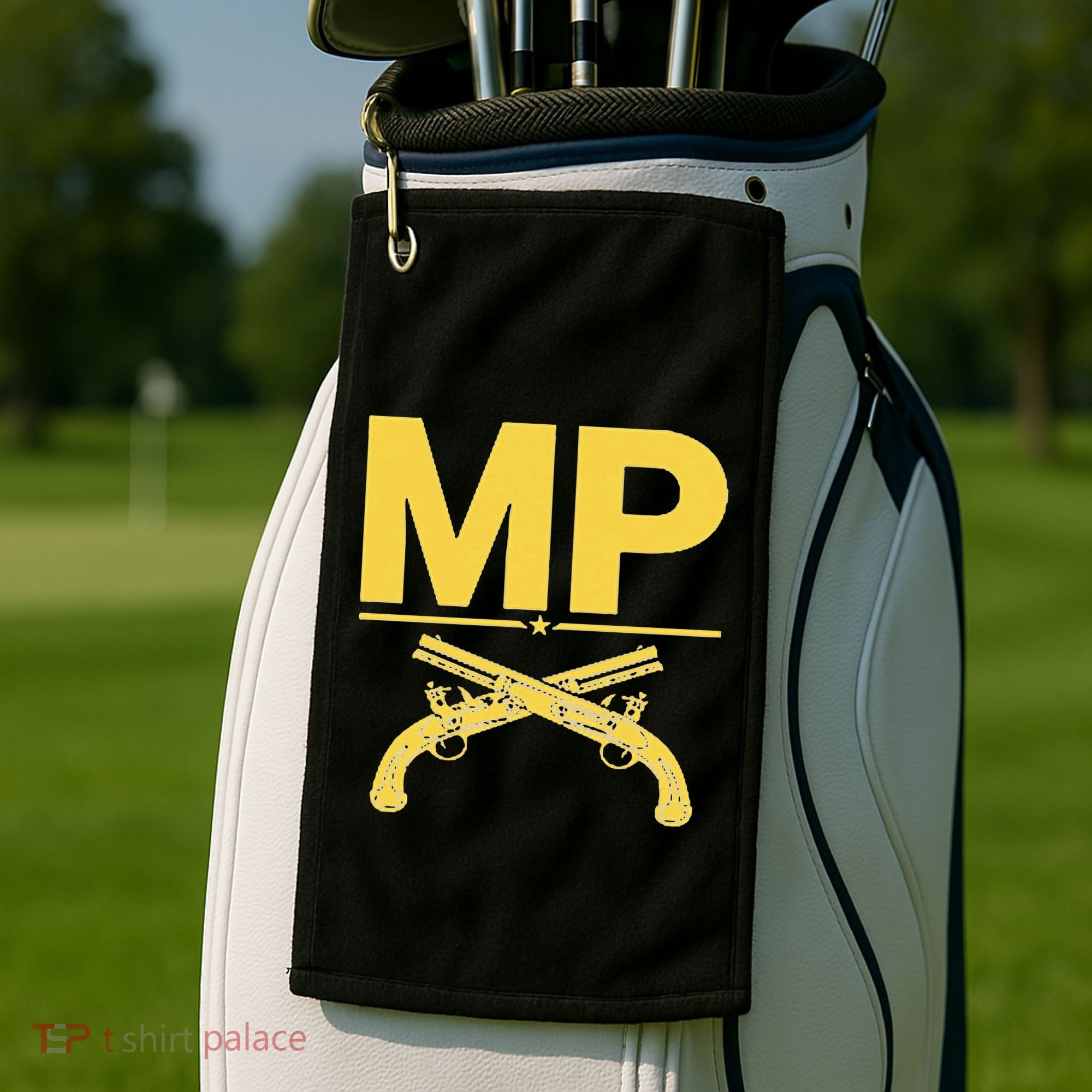 Mp Military Police Corps Golf Towel