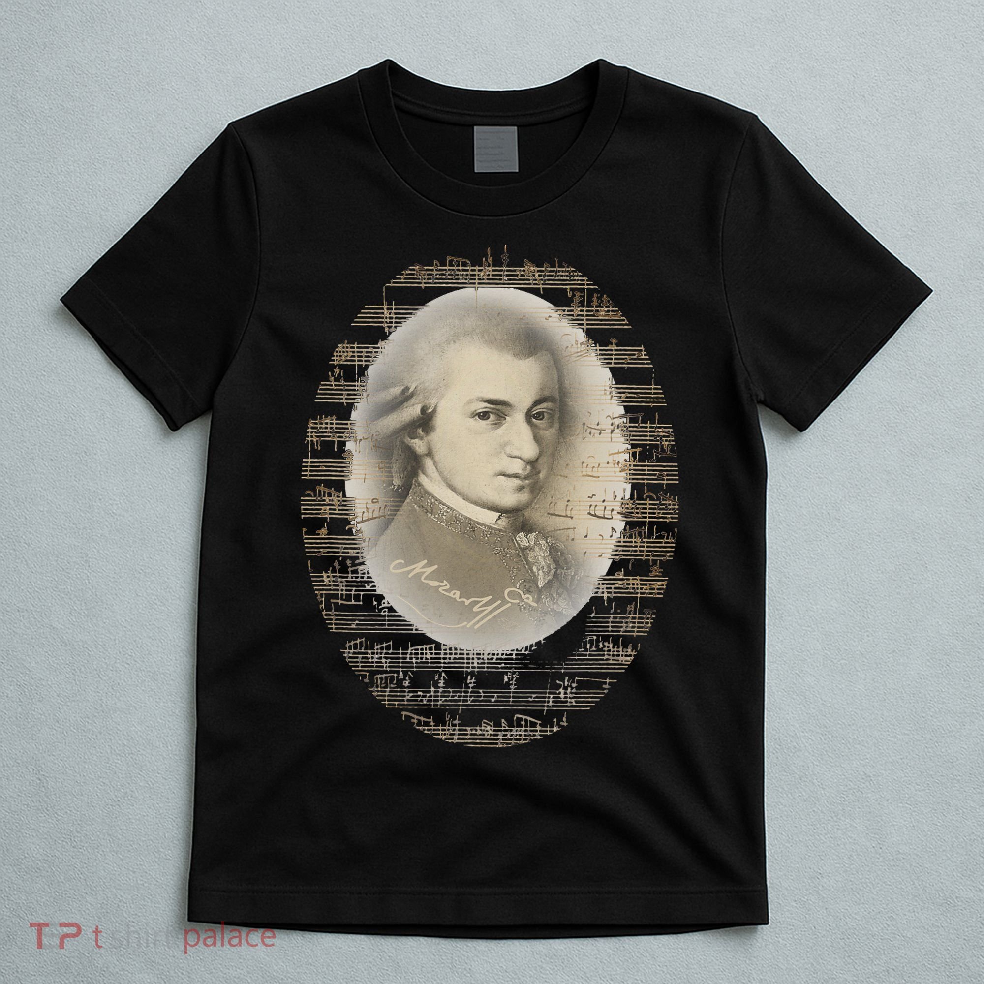 Mozart Mozart Portrait Classical Music Lover Gift T-Shirt
