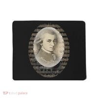 Mozart Mozart Portrait Classical Music Lover Gift Mousepad thumb 0