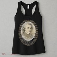 Mozart Mozart Portrait Classical Music Lover Gift Women's Tank Top thumb 3