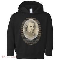 Mozart Mozart Portrait Classical Music Lover Gift Toddler Hoodie thumb 0