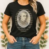 Mozart Mozart Portrait Classical Music Lover Gift Women's T-Shirt thumb 2