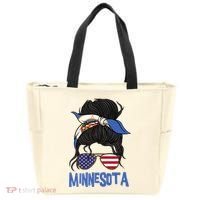 Minnesota Minnesota Proud State Flag Tote Bag thumb 0
