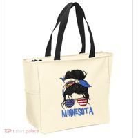 Minnesota Minnesota Proud State Flag Tote Bag thumb 2