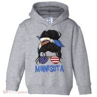 Minnesota Minnesota Proud State Flag Toddler Hoodie thumb 0