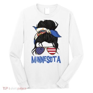Minnesota Minnesota Proud State Flag Long Sleeve Shirt