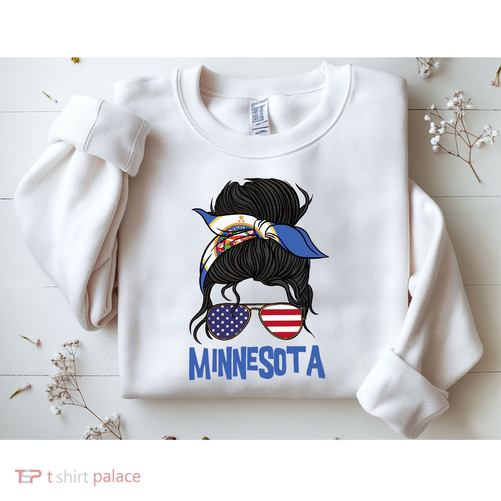 Minnesota Minnesota Proud State Flag Sweatshirt