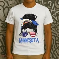 Minnesota Minnesota Proud State Flag T-Shirt thumb 3