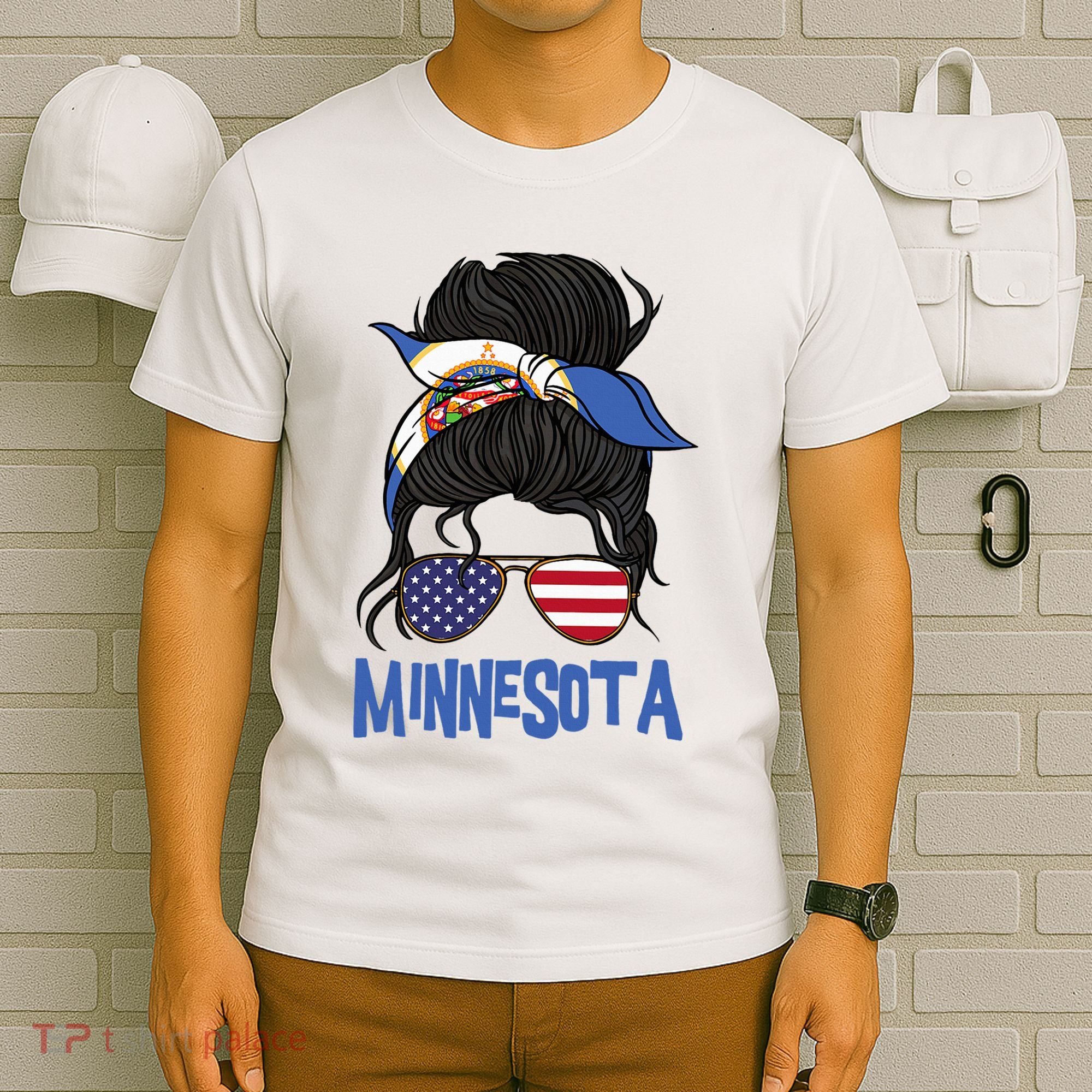 Minnesota Minnesota Proud State Flag T-Shirt