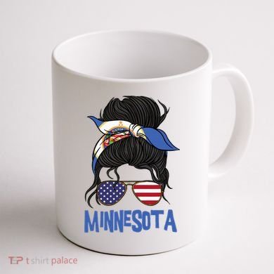 Minnesota Minnesota Proud State Flag Coffee Mug back