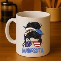 Minnesota Minnesota Proud State Flag Coffee Mug thumb 4