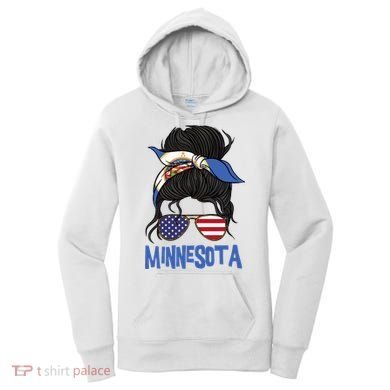 Minnesota Minnesota Proud State Flag Women's Hoodie