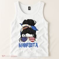 Minnesota Minnesota Proud State Flag Tank Top thumb 2