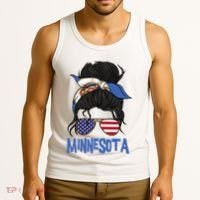 Minnesota Minnesota Proud State Flag Tank Top thumb 3